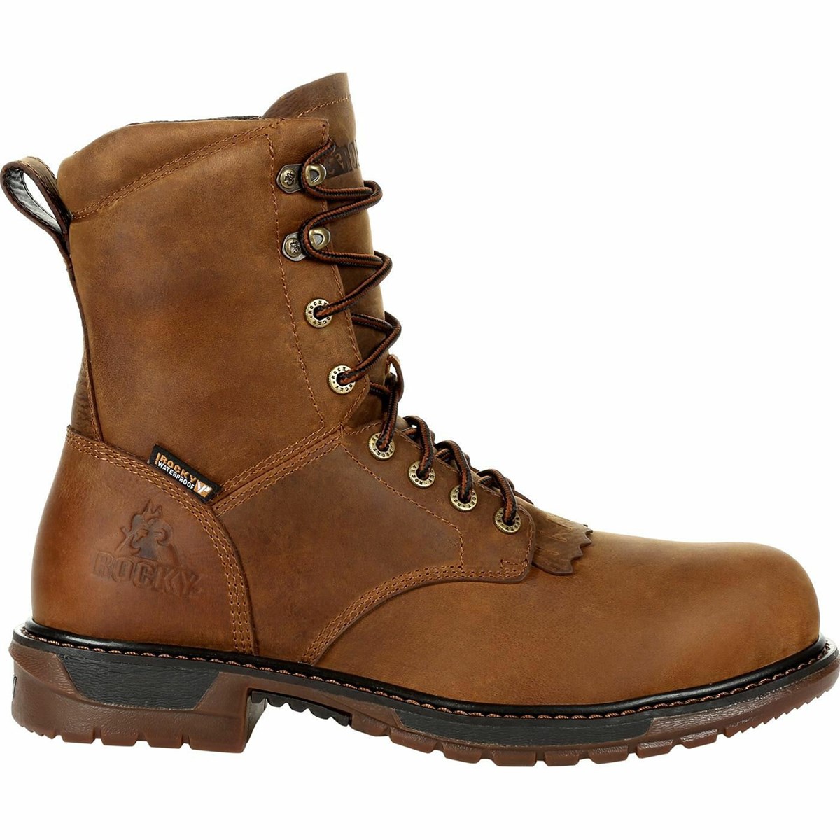 Rocky Western Boots Cheap Price - Brown Mens Original Ride FLX ...